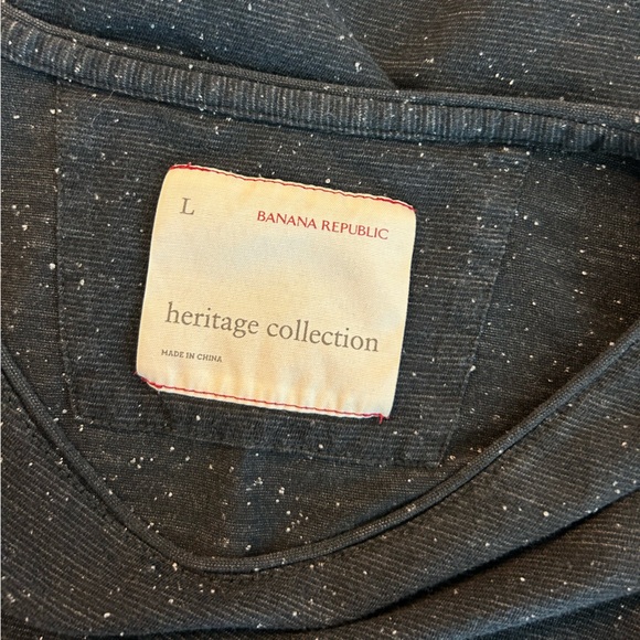 Banana Republic men’s black t shirt size large - Picture 4 of 4